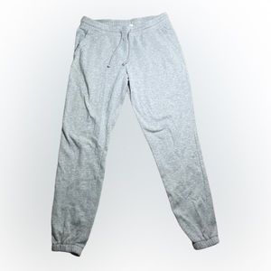 H&M Basic Light Grey/Gray Sweatpants